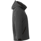 Delamar 3-in-1 Waterproof Jacket with Nylon Liner for Women Embroidery - Heather Dark Charcoal - Right Side