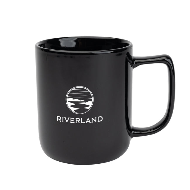 Delton Ceramic Mug, 12 oz