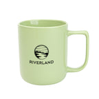 Delton Ceramic Mug, 12 oz - Jade - Ceramic