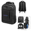 Deluxe Executive Grid Laptop Backpack in Recycled PET Embroidery - Deluxe Executive Grid rPET Laptop Backpack