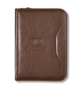 Deluxe Executive Padfolio in Vintage Leather Debossing - Brown - View 1