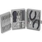 Deluxe Tool Kit in a Tri-Fold Case, 26 Pieces - Gray - Photo 3