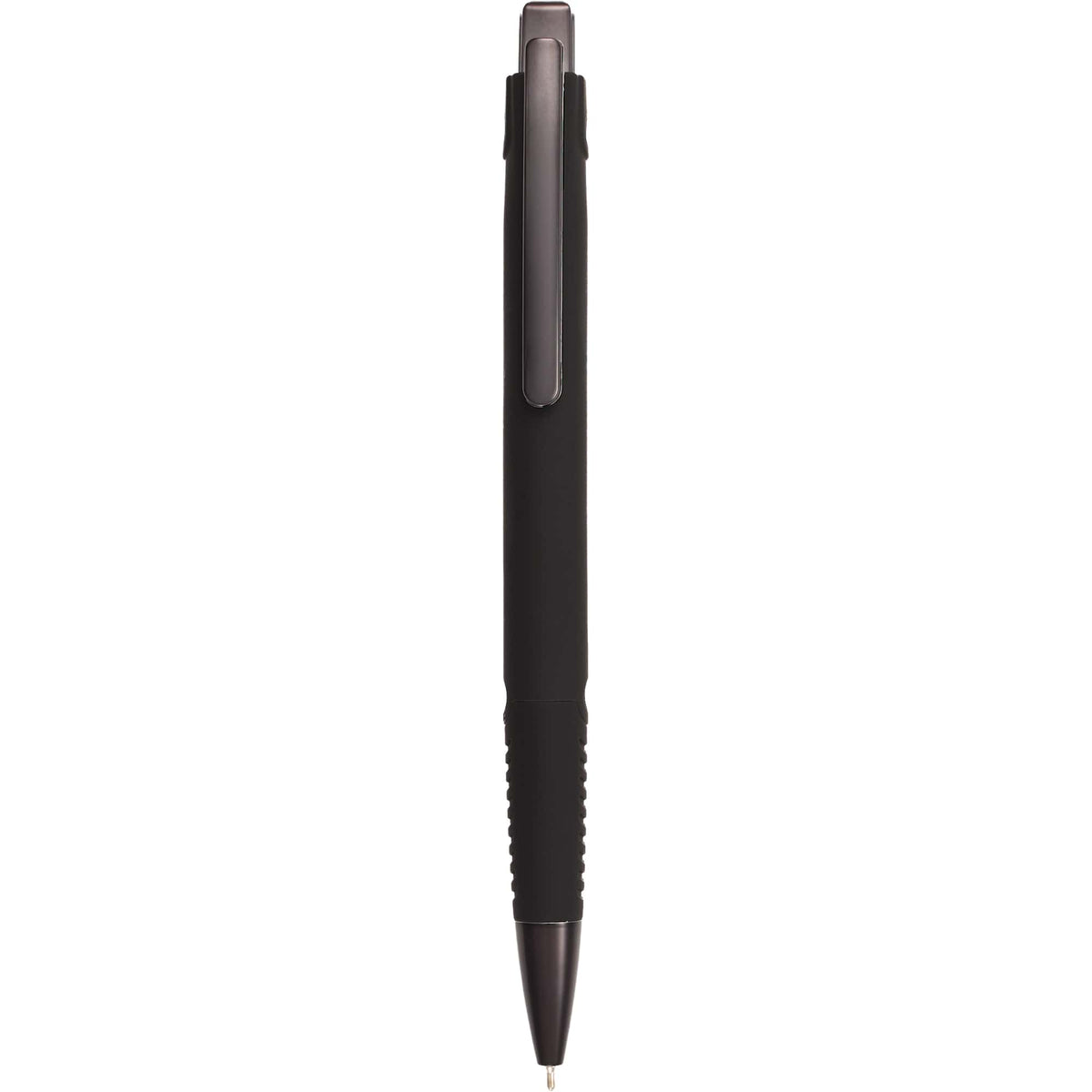Denver Recycled Plastic Gel Pen, 0.7mm Full Color - Black - Clip