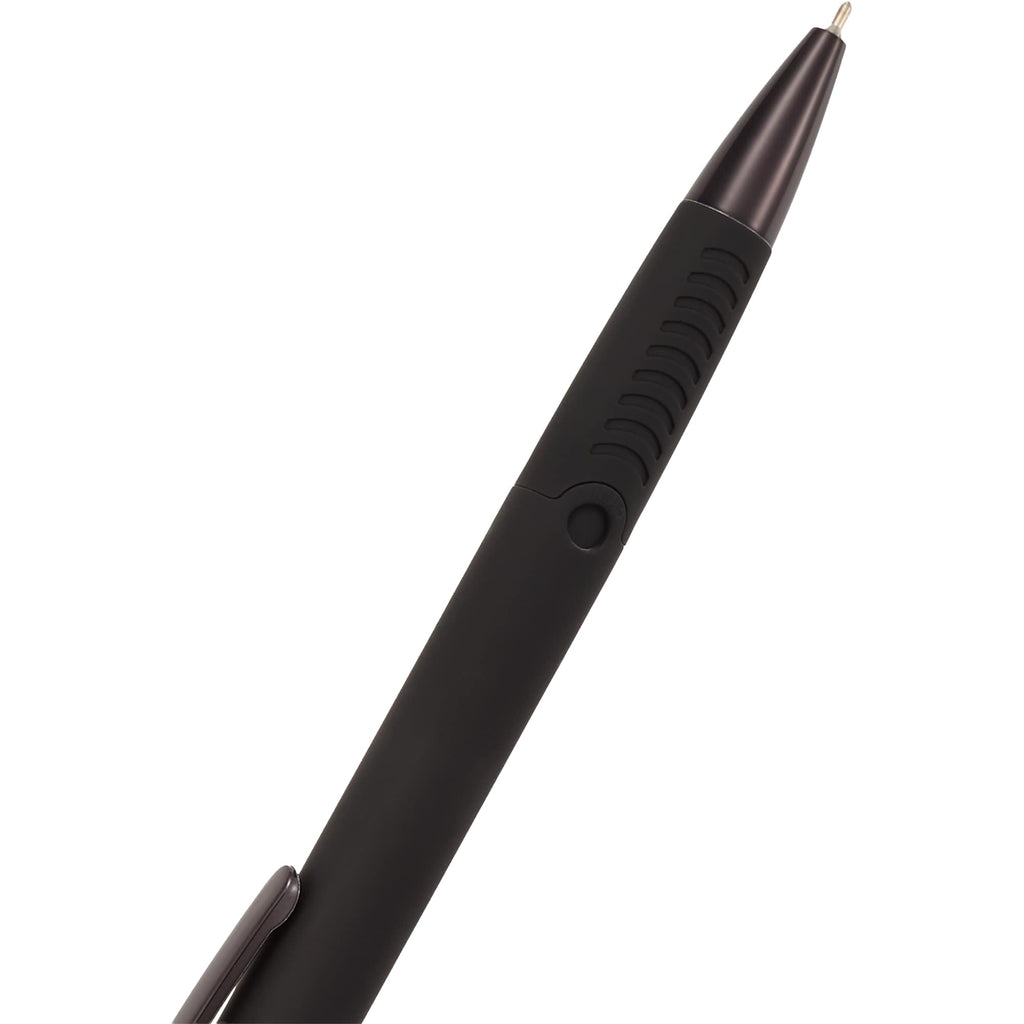 Denver Recycled Plastic Gel Pen, 0.7mm Full Color - Black - Detail 3