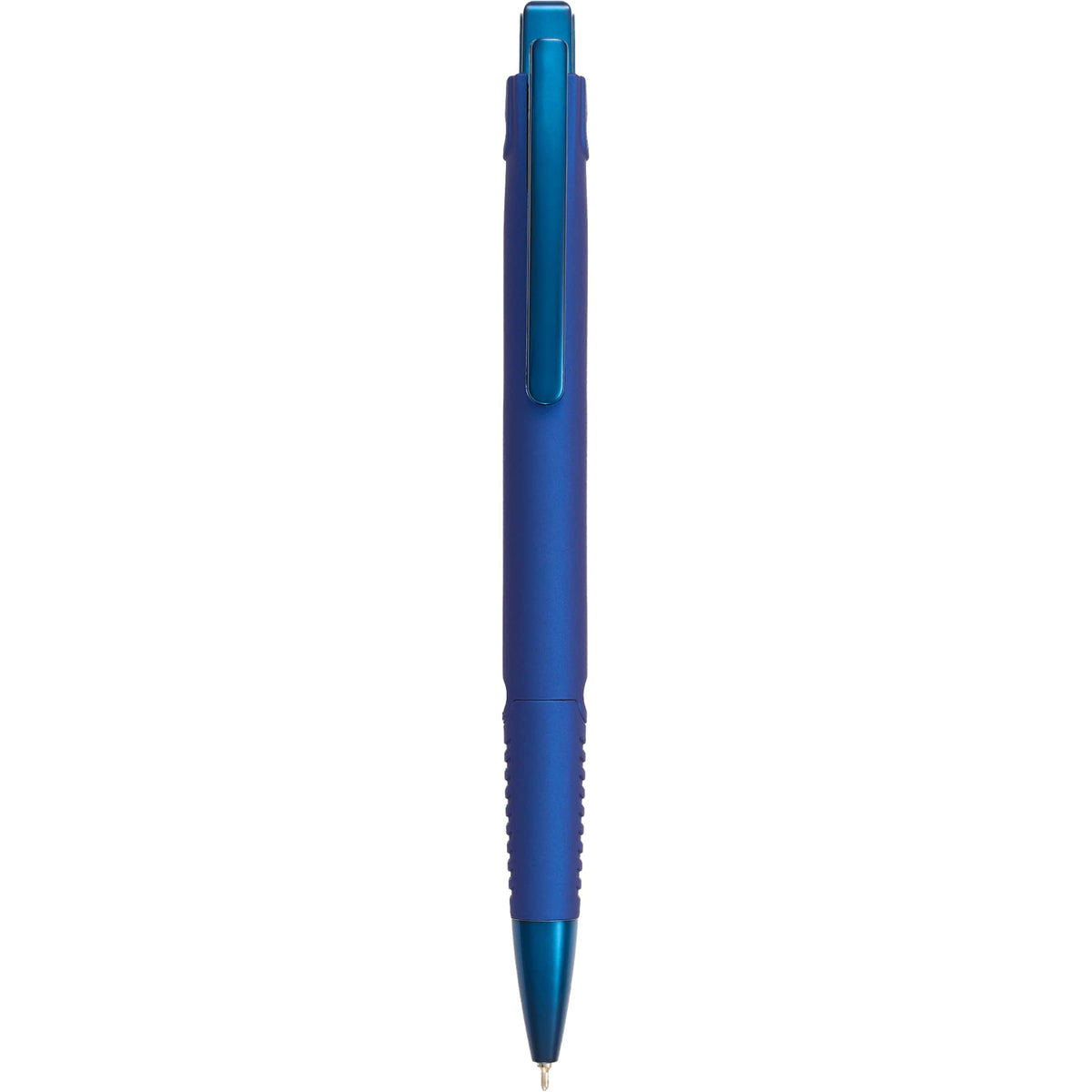 Denver Recycled Plastic Gel Pen, 0.7mm Full Color - Blue - Clip