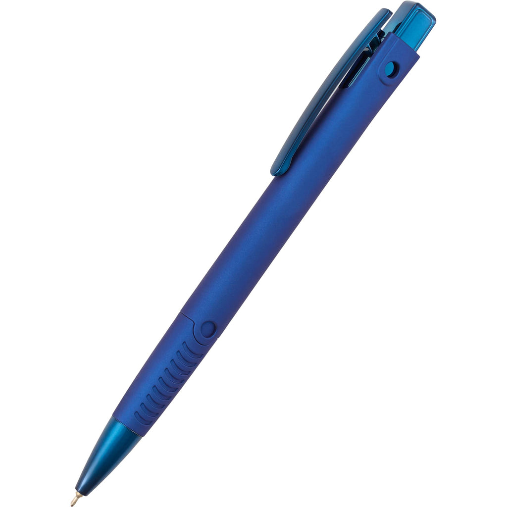 Denver Recycled Plastic Gel Pen, 0.7mm Full Color - Blue - Detail 3