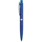 Denver Recycled Plastic Gel Pen, 0.7mm Full Color - Blue - Front