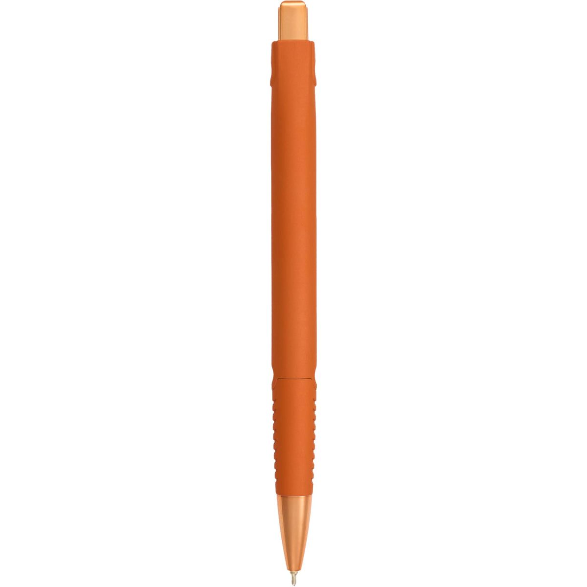 Denver Recycled Plastic Gel Pen, 0.7mm Full Color - Orange - Back