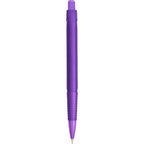 Denver Recycled Plastic Gel Pen, 0.7mm Full Color - Purple - Back