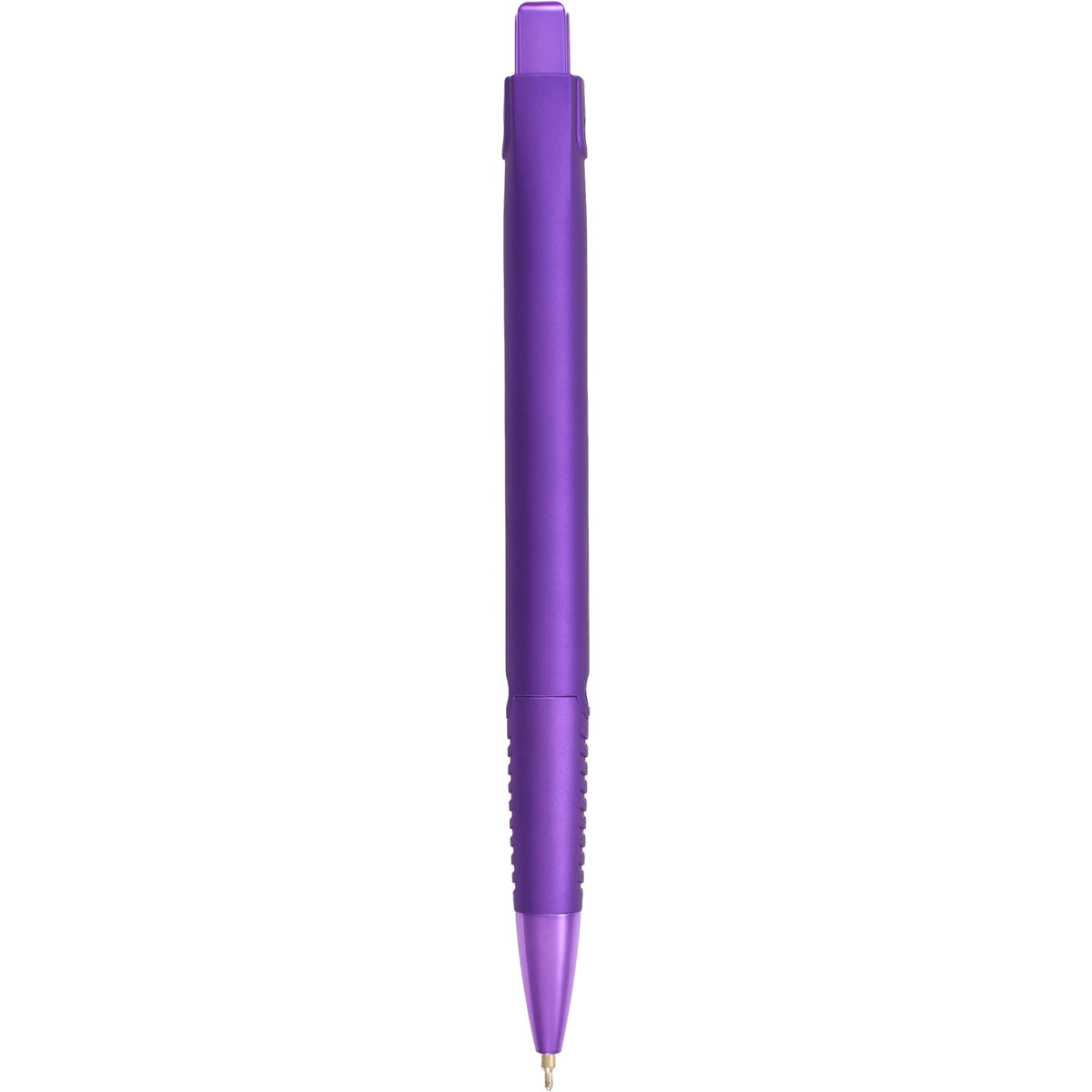Denver Recycled Plastic Gel Pen, 0.7mm Full Color - Purple - Back