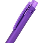 Denver Recycled Plastic Gel Pen, 0.7mm Full Color - Purple - Detail