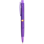 Denver Recycled Plastic Gel Pen, 0.7mm Full Color - Purple - Front