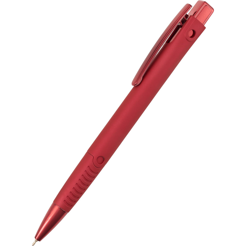 Denver Recycled Plastic Gel Pen, 0.7mm Full Color - Red - Detail 3