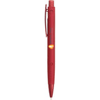 Denver Recycled Plastic Gel Pen, 0.7mm Full Color - Red - Front