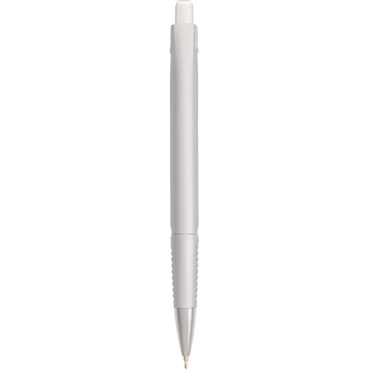 Denver Recycled Plastic Gel Pen, 0.7mm Full Color - Silver - Back
