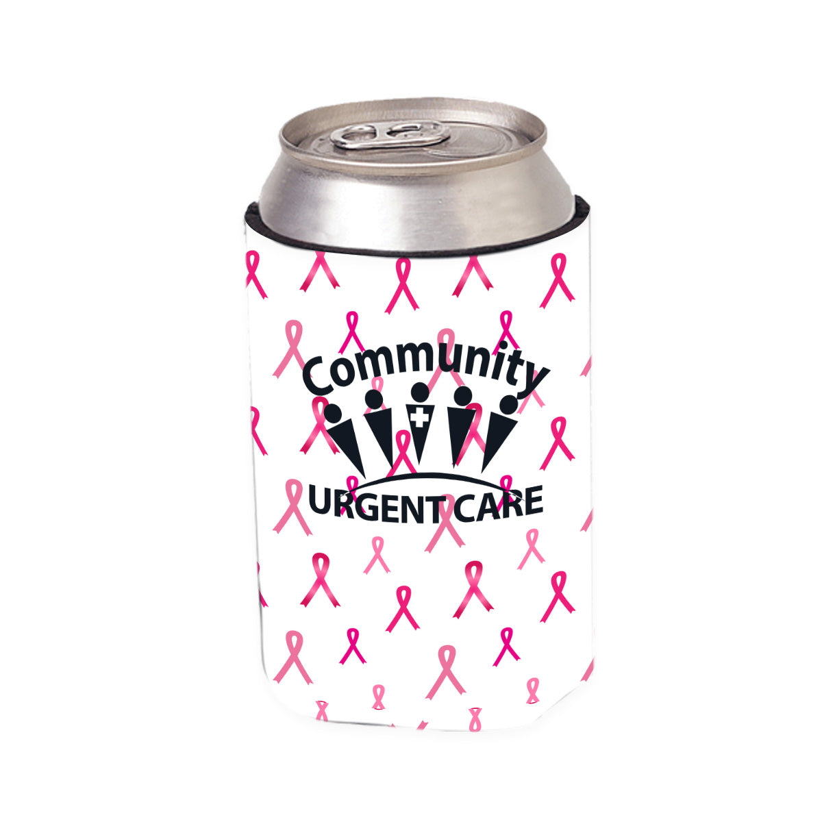 Designer Kan-Tastic Can Cooler - White - 4CP_Awareness_1