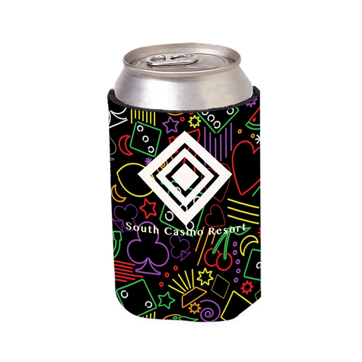 Designer Kan-Tastic Can Cooler - White - 4CP_Casino_1