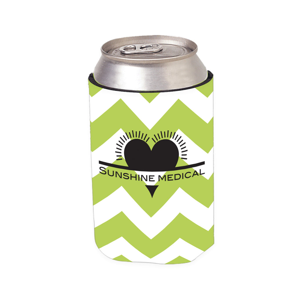 Designer Kan-Tastic Can Cooler - White - 4CP_Chevron_1