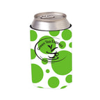 Designer Kan-Tastic Can Cooler - White - 4CP_Dots_2