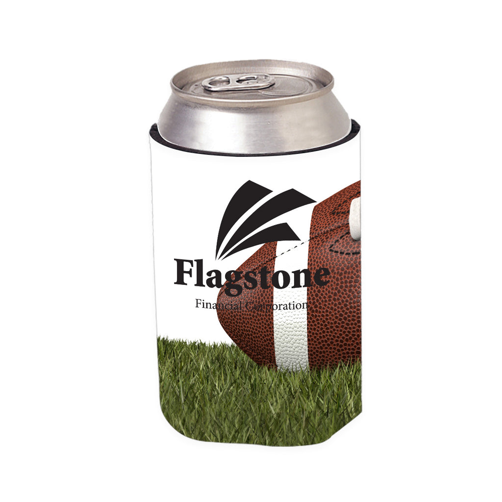 Designer Kan-Tastic Can Cooler - White - 4CP_Football_2