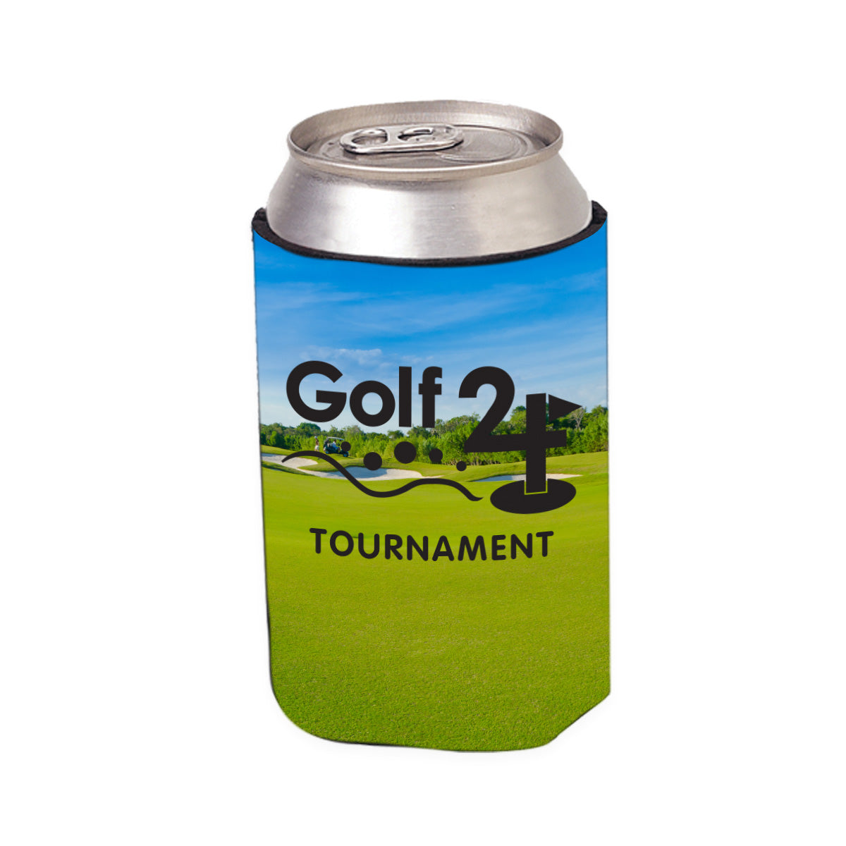 Designer Kan-Tastic Can Cooler - White - 4CP_Golf_3