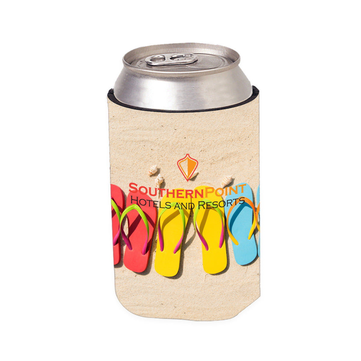 Designer Kan-Tastic Can Cooler - White - 4CP_Summer_2