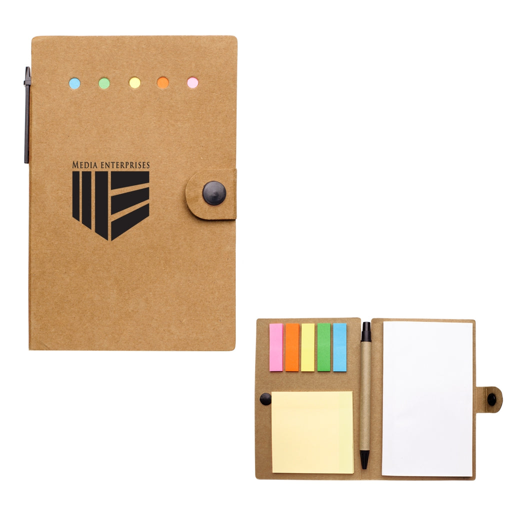 Desk Essentials Gift Set with Small Snap Notebook