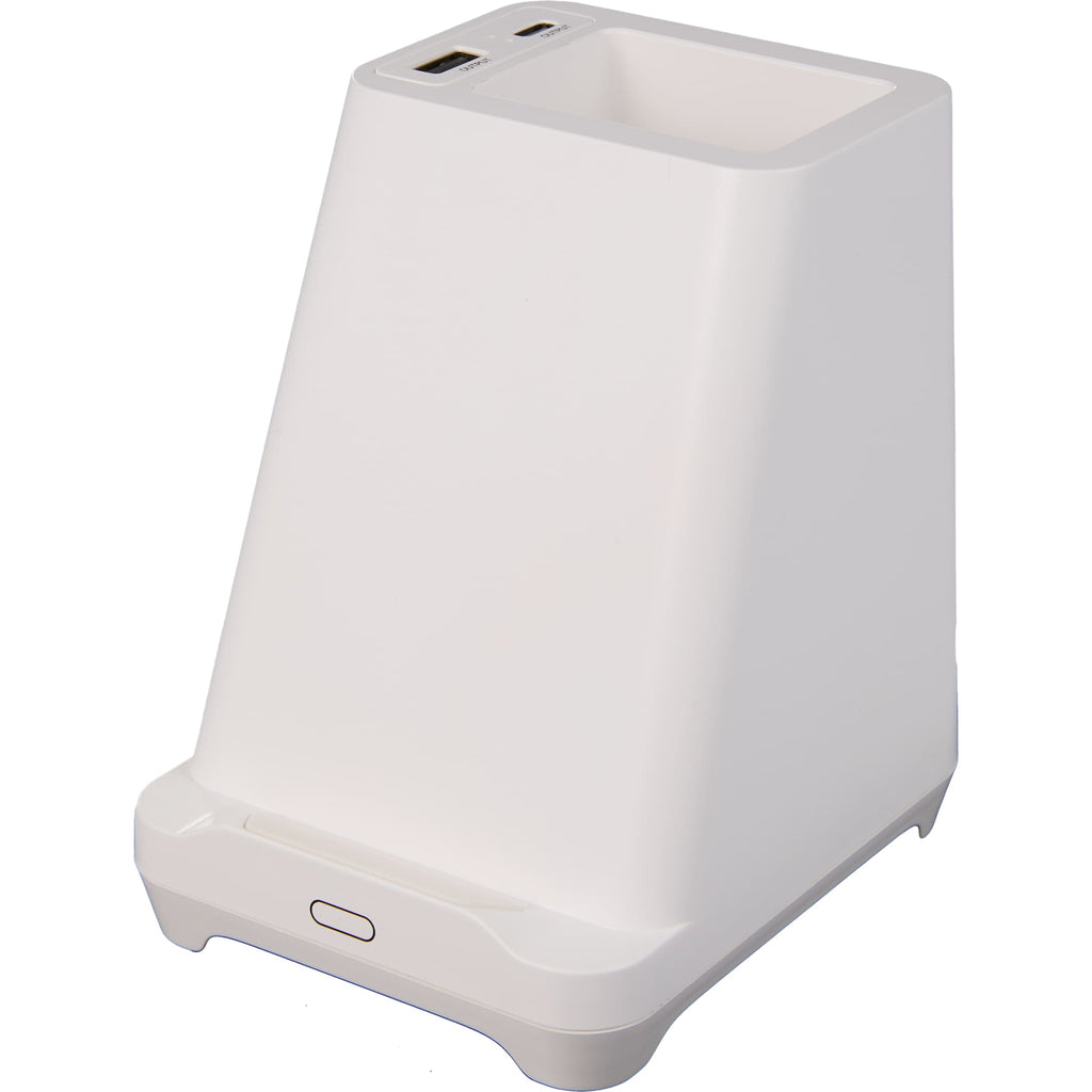 Desk Mate Organizer with Speaker and Charging Hub Full Color - White - Photo 3