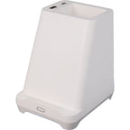 Desk Mate Organizer with Speaker and Charging Hub Full Color - White - Photo 3