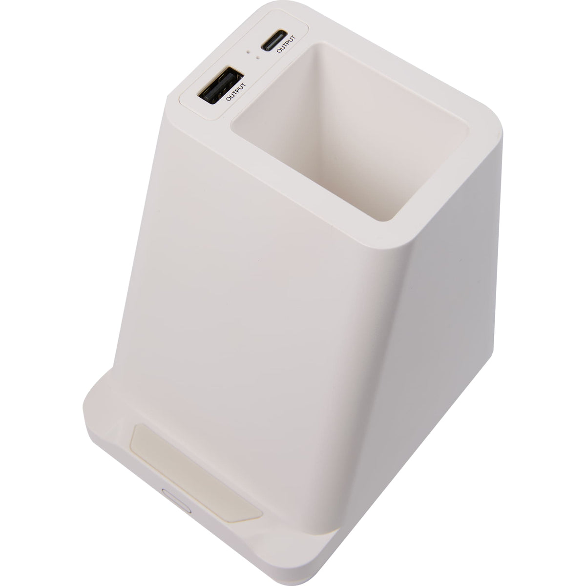 Desk Mate Organizer with Speaker and Charging Hub Full Color - White - Photo 5