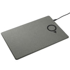 Desk Organizer Board with Magnetic Wireless Charger Transfer - Gray - Right Angle 6