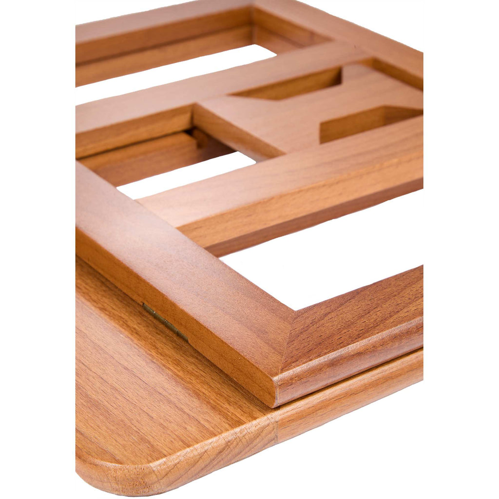 Desk Sense Beechwood Laptop Stand Laser Engraving - Wood - Alternate