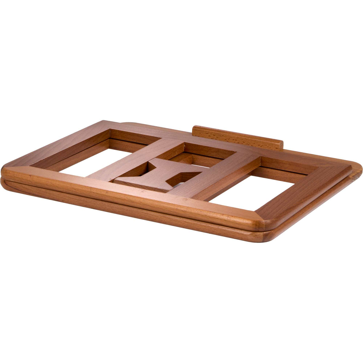 Desk Sense Beechwood Laptop Stand Laser Engraving - Wood - Right Angle 5