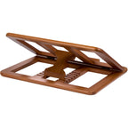 Desk Sense Beechwood Laptop Stand Laser Engraving - Wood - Right Angle 6