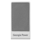 Desktop Phone Stand - White With Gray - Pad Print