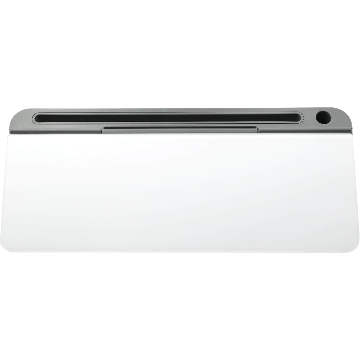Desktop Whiteboard with Hidden Storage Full Color - White - Top 2