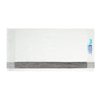 Devant Caddy Golf Towel - White with Black - Colorbrite