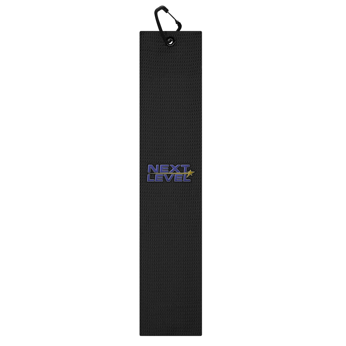 Devant Microscrubber Towel, Trifold - Black - Embroidery