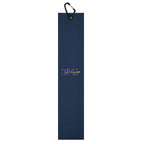 Devant Microscrubber Towel, Trifold - Navy - Embroidery