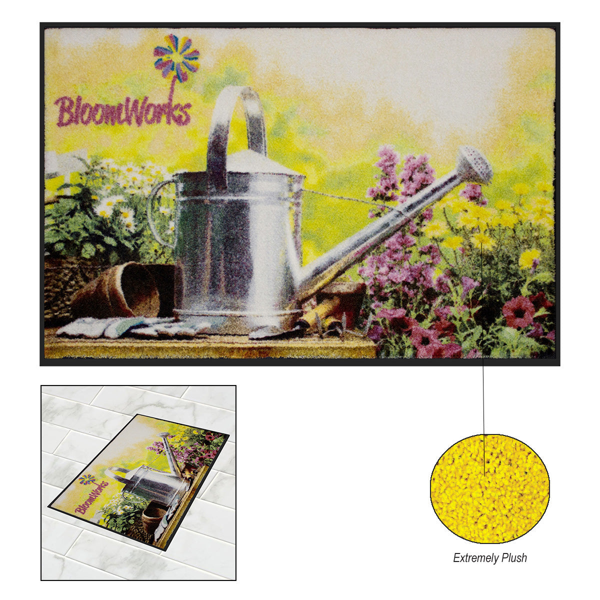 DigiPrint HD Indoor Floor Mat, 4 x 6 Foot
