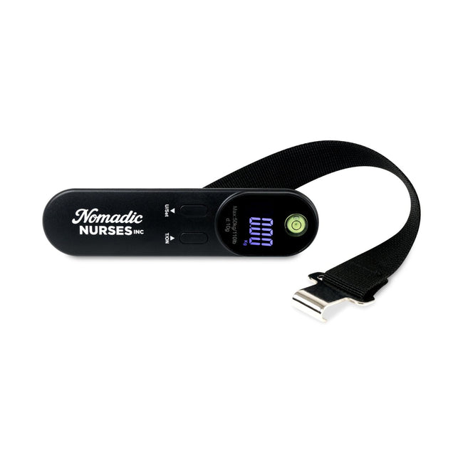 Digital Luggage Scale with LED Display, 110 lb
