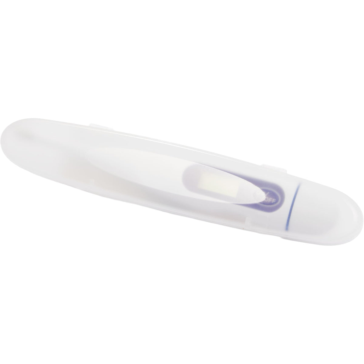Digital Thermometer with Travel Case - White - Right Angle 2
