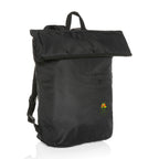 Dillon Packable Backpack in Recycled Polyester - Black - View 2
