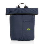Dillon Packable Backpack in Recycled Polyester - Navy - View 1