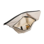 Dillon Packable Backpack in Recycled Polyester Transfer - Off White - View 4