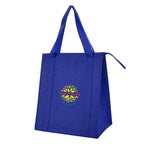 Dimples Cooler Tote Bag, Non-Woven - Royal Blue - Colorbrite