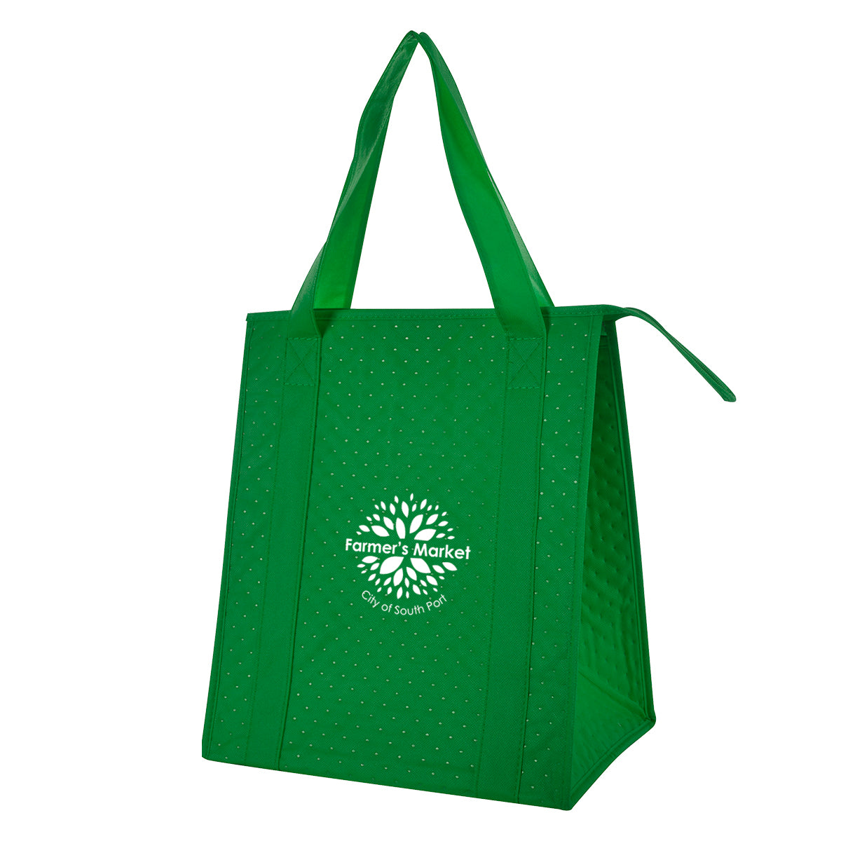 Dimples Cooler Tote Bag, Non-Woven - Silk Screen