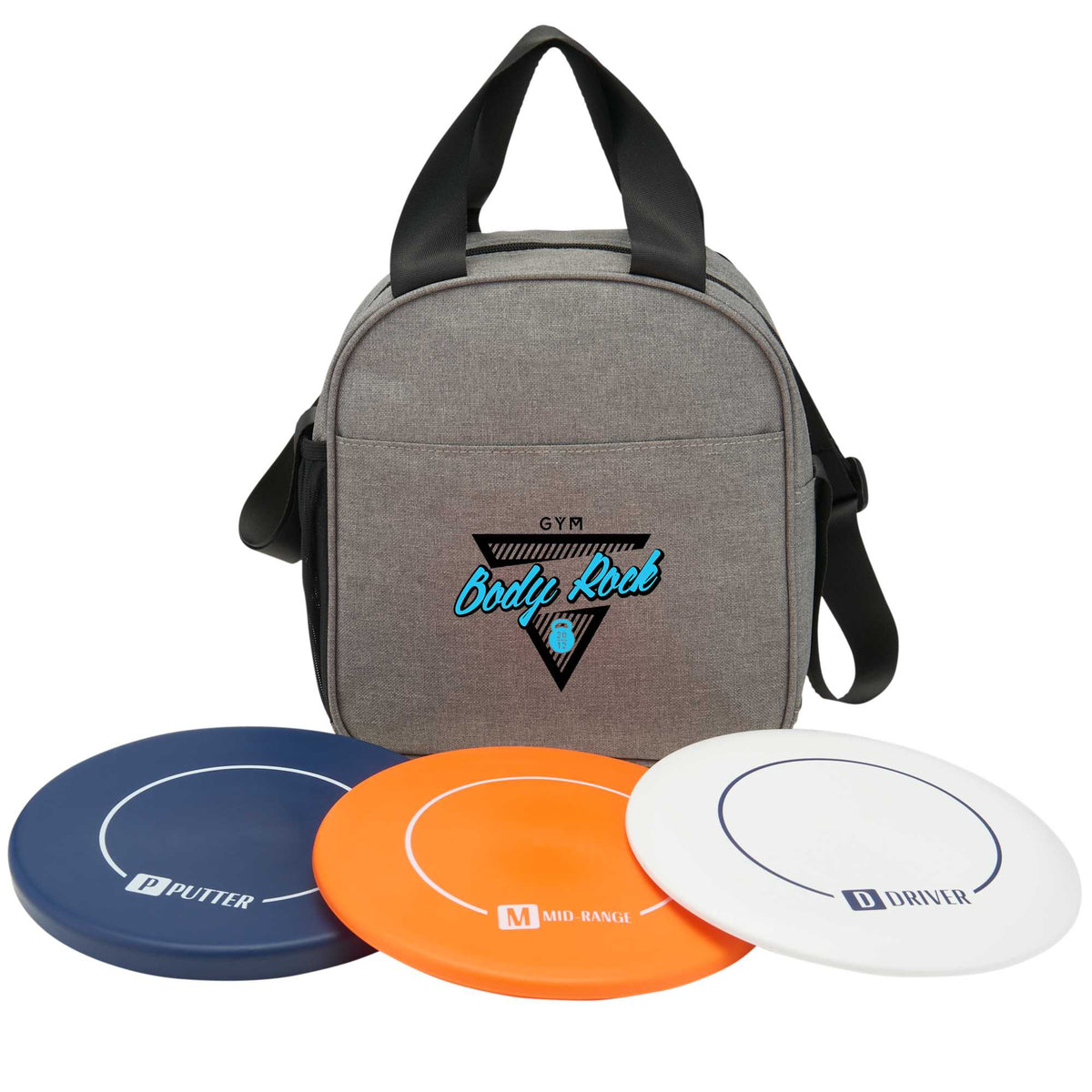 Disc Golf Set with Carry Bag, 3 Pieces Transfer - Graphite - Front 2