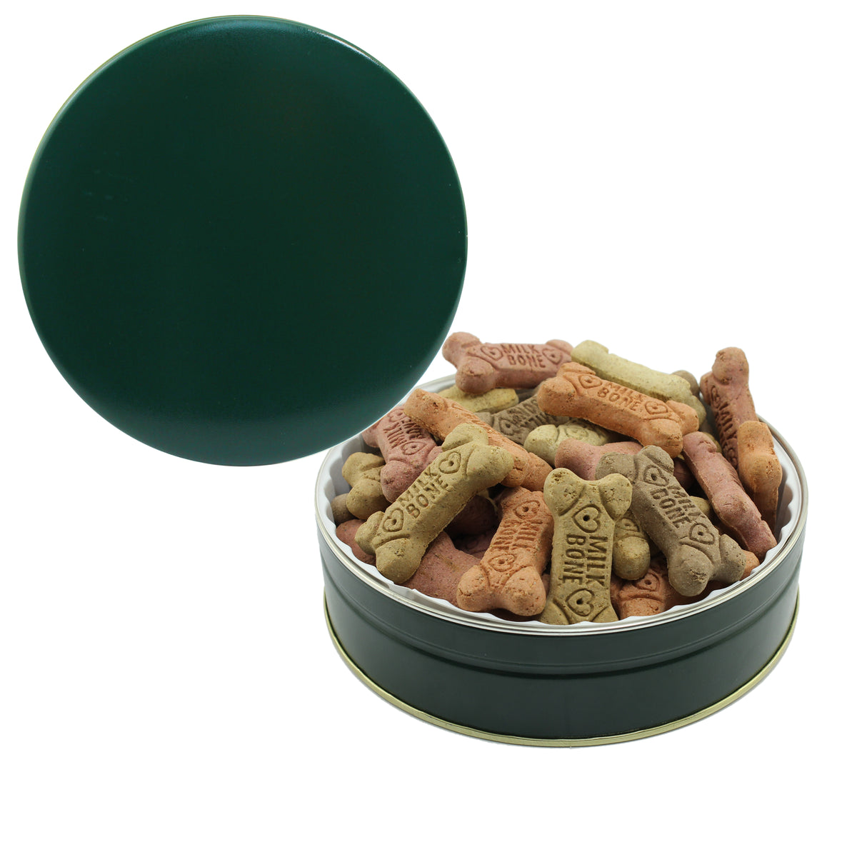 Dog Bones in a Grand Tin - Green - blank2