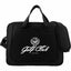 Dolphin Briefcase with Pen Sleeves and Shoulder Strap Full Color - Black - Front